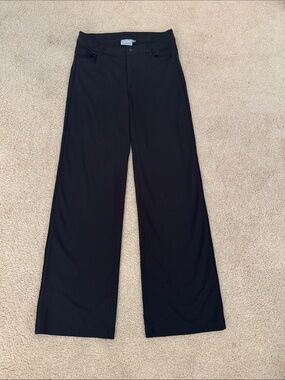 Athleta Black High-Rise Wide Leg Pants